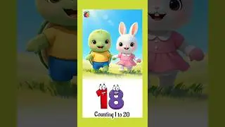 Learn to count from 1 to 20 || forward counting 1 to 20|| one to twenty counting song