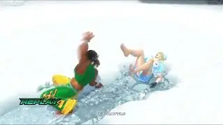 Tekken 6 Eddy Destroys Nina(Barefoot Nurse)