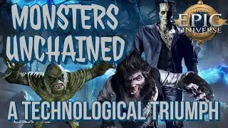 Monsters Unchained: Технологический триумф | Обзор Universal Epic Universe Ride