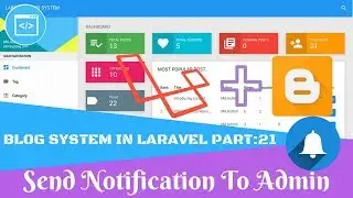 Blog System in Laravel Part:21 Send Notification To Admin