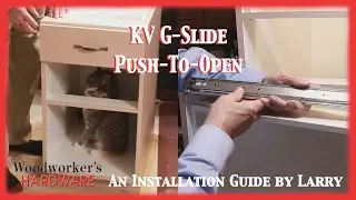 Руководство по установке и эксплуатации — KV G-Slide, открывание от нажатия