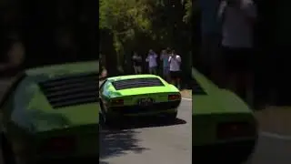 &pound;1.5m Lamborghini Miura S Leaving A Supercar Show😱 #lamborghini #shorts #miura