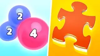 ⭐ Top Video TikTok Gameplay - Merge Jiggly Puzzle Big Update Gameplay Walkthrough All 2048 (Part 1)