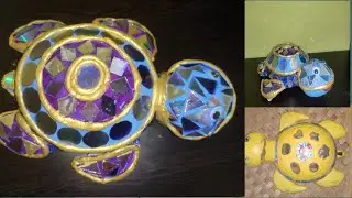 old toy change into showpiece/old toy recycle into new idea/wonderful showpiece making from old toy