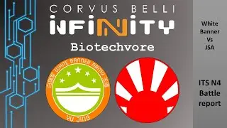 Fast Panda Gaming: Infinity N4 ITS13 Battle Report - Biotechvore (JSA vs. White Banner)