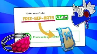 ALL WORKING PROMOCODES FOR SEPTEMBER 2020 IN ROBLOX! | FREE ROBUX AND FREE HAT CODES *NEW*