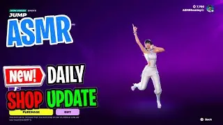 ASMR Fortnite Shop NEW Jump Emote! Daily Update Today 🎮🎧 Relaxing Whispering 😴💤