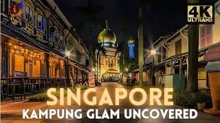 Singapore's Vibrant Heart: Bugis, Sultan Mosque & Haji Lane - 4K Walking Tour