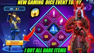 GAMING DICE EVENT FREE FIRE | FREE FIRE NEW EVENT TODAY || HOW TO SPIN IN GAMING DICE EVENT FREEFIRE