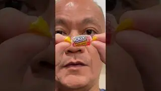 👂 ASMR JOLLY RANCHER HARD CANDY CHERRY FLAVOR AND EATING SOUNDS 👂 #asmr #shorts