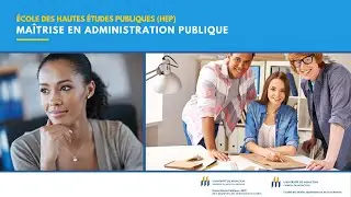 Maîtrise en administration publique - Dîner causerie - Université de Moncton