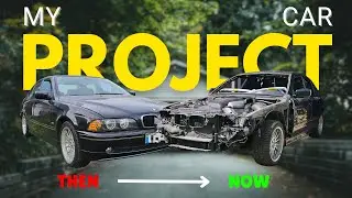 Итак... Я прятал этот BMW E39 540i! *Проектный автомобиль*