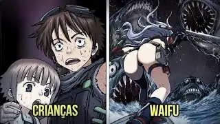S&Atilde;O SALVOS POR UMA GAROTA DESCONHECIDA NUM MUNDO SUBMERSO! Recap manhwa 