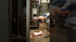 Butchery Innovation: How This Machine Transforms Meat Cutting #butchery #meatprocessing #innovation