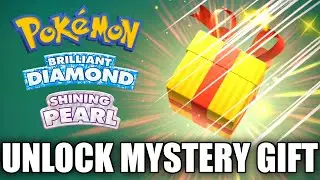 HOW TO UNLOCK Mystery Gift in Pokemon Brilliant Diamond and Shining Pearl