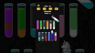 Map 142 Solution||Color Water Sort 3D!