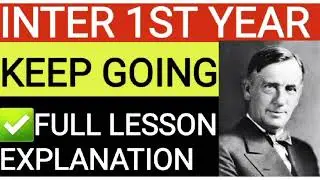 ✅FULL LESSON KEEP GOING EXPLAINED