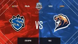 Str8 Rippin vs. Fable Esports | Halo Finals 2018 | Day 1