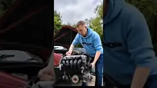 passat B3 легко достать двигатель