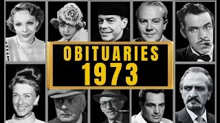Famous Hollywood Celebrities We've Lost in 1973 - Obituary in 1973 - Ep1