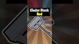 How to get CINDER BLOCK ROD #fisch
