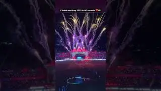 Cricket worldcup 2023 in 60 seconds 🇮🇳🏆 #ytshorts #shorts