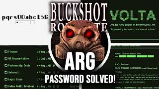 Buckshot Roulette ARG Password Solved - Secret Archive (Showcase)