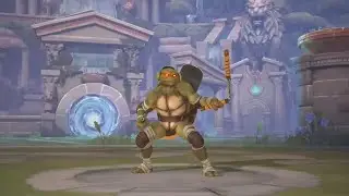 Smite Michelangelo skin gameplay