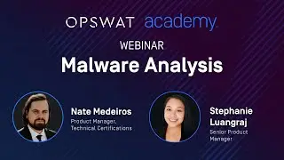 Webinar - Malware Analysis: Threat Hunters and Threat Indicators
