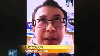 Chinese student in gravitational wave detection