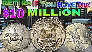 Coin Collectors Alert! Top Five Rare Washington Quarter Dollar Coins That Could Make You Rich!