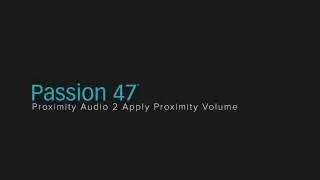 Proximity Audio 2 Apply Proximity Volume to Audio Source