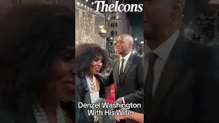 Denzel Washington With His Wife At The Gladiator 2 Movie Premiere💡#denzelwashington