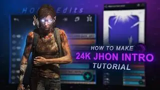 How to make 24k jhon intro on alight motion (+preset)