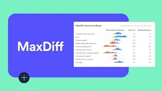 State-of-the-art MaxDiff that’s simple and quick to use