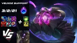 SUPPORT Vel'Koz vs Alistar - NA Grandmaster Patch 25.21
