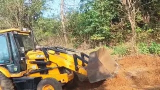 JCB se Road Widening Side Cutting Work in Progress#jcb #excavator #heavyequipment 