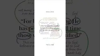 Verse Mapping Hebrews 10:14 📖