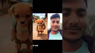 The poor puppy emotional story 🥺#ai #trending #viral #funny #shorts #animals #like #subscribe