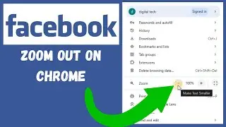 How To Zoom Out Of Facebook On Chrome | Laptop | Desktop | PC
