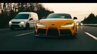 Mk5 Supra Chasing Sunsets 4k