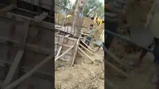 2nd Lift casting of lift wall #lift wall #civil #construction #trends #concrete #shorts