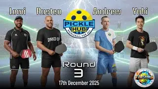 Lomi/Rusten -vs- Andrew/Yuki - FyreStorm Pickleball Round 3 - 17th Dec 2025