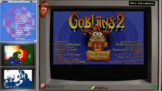 Twitch stream | Real Hardware Amiga A1200 | Gobliins 2 | 10 febbraio 2024