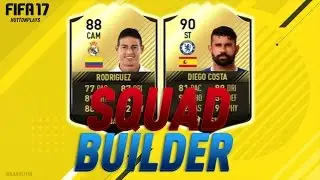 FIFA 17 Squad Builder - BEST LA LIGA CAM?!? w/ IF Rodriguez / 88 Rodriguez + TIF Costa / 90 Costa!