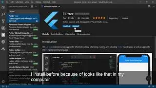 Flutter  create new project with vscode