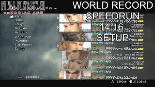 FF XII: TZA Trial Mode [WR] Speedrun 14:16 [WORLD RECORD] Setup