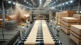 HOW PLYWOOD IS MADE MEGA FACTORY SECRET
