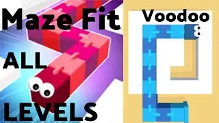 Maze Fit All Levels Gameplay Walkthrough | [IOS - Android] By Voodoo