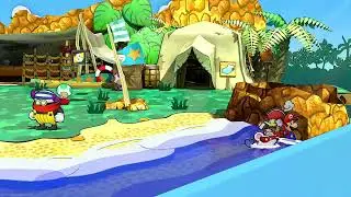 Paper Mario TTYD remake keelhaul key rock clip glitch!